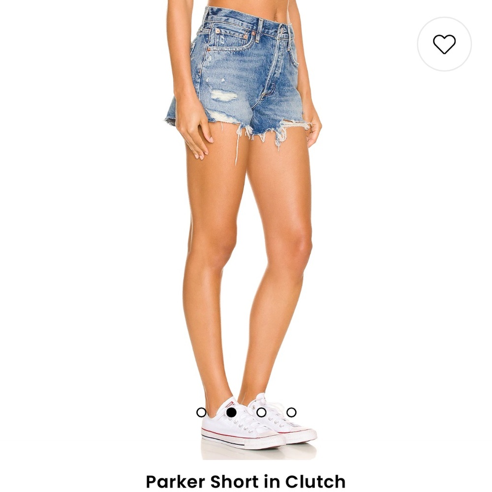 EUC agolde parker short in clutch size 24